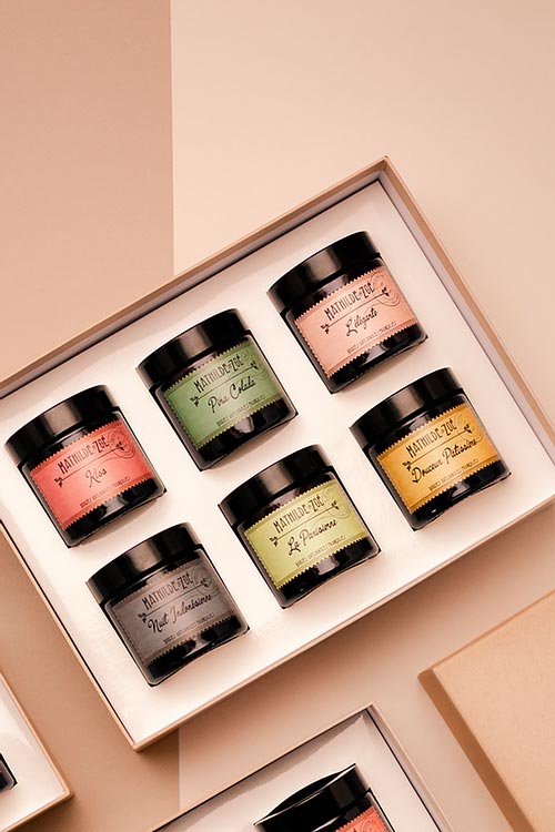 Cadeau salariés coffret bougies